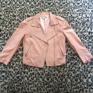 Rebecca Minkoff Wes Biker Moto Leather Jacket